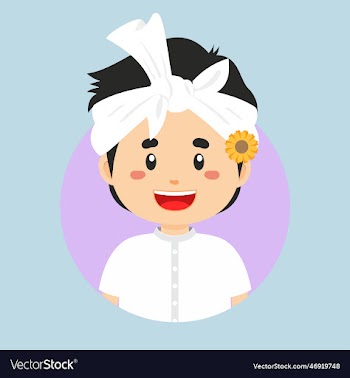 avatar of a bali indonesian character