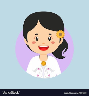 avatar of a bali indonesian character