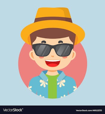 avatar of a character with tourist costume