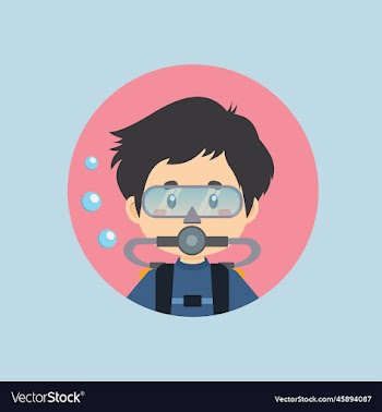 avatar of a diving character