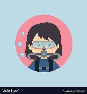 avatar of a diving character