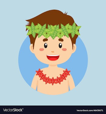 avatar of a hawaiian character