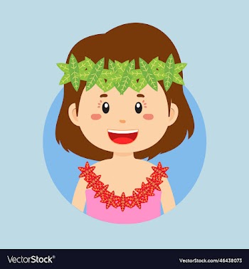 avatar of a hawaiian character
