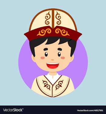 avatar of a kyrgyzstan character