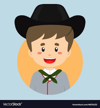 avatar of a latvian character