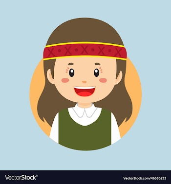 avatar of a latvian character