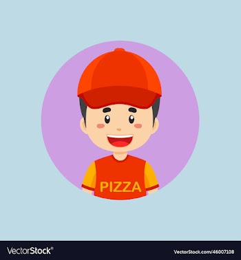 avatar of a pizza delivery character