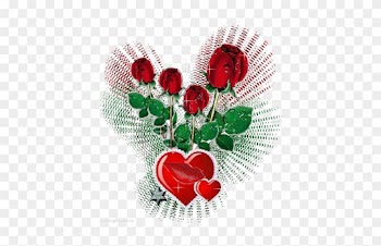 Avatare Animate Pentru Ziua Indragostitilor Valentines - Roses And Hearts
