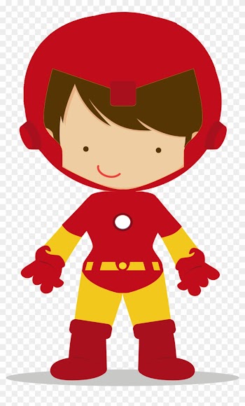 Avengers Babies Clipart - Superheroes Kids Png