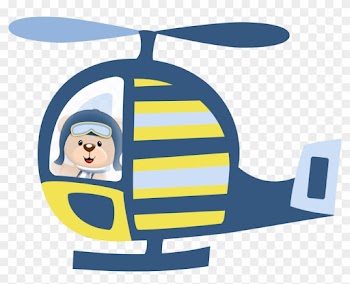 Aviador - Topo De Bolo Para Imprimir Ursinho Aviador