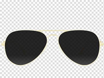 Aviator sunglasses Ray-Ban Polarized light, shade transparent background PNG clipart