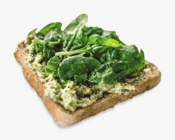Avocado & basil on toast | Free PSD - rawpixel