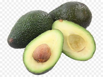 Avocado Fruit Auglis - Avocado cut in half 