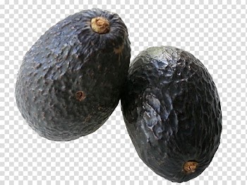 Avocado Fruit Food Pear, Black avocado transparent background PNG clipart