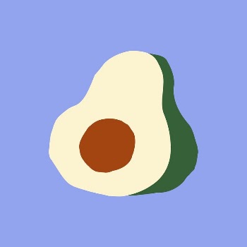 Avocado fruit sticker, cute doodle | Free Vector Illustration - rawpixel