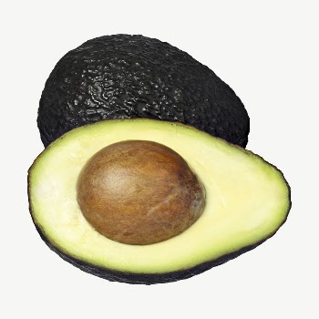 Avocado, organic fruit psd | Free PSD - rawpixel