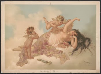 Awakening of love (1894) by Philadelphia | Free Photo - rawpixel