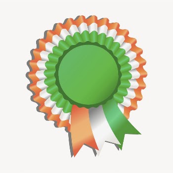 Award badge sticker, St. Patrick's | Free PSD - rawpixel