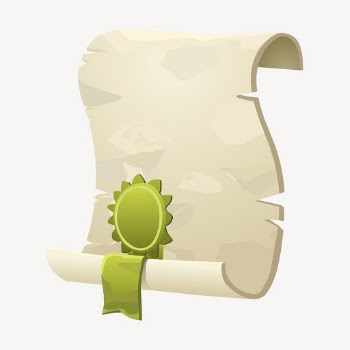 Award certificate clipart, paper illustration | Free Vector - rawpixel