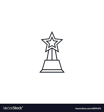 award creative icon line from success icons