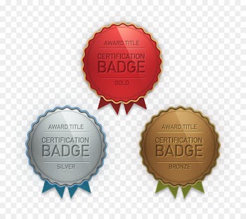 Award Medal - Silver, bronze medal 