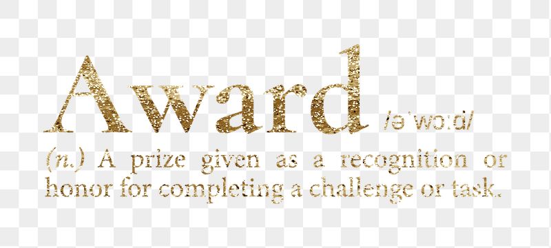 Award png dictionary word sticker, | Free PNG - rawpixel
