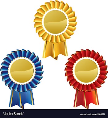  					Award rosette medal set vector&nbsp;image														
