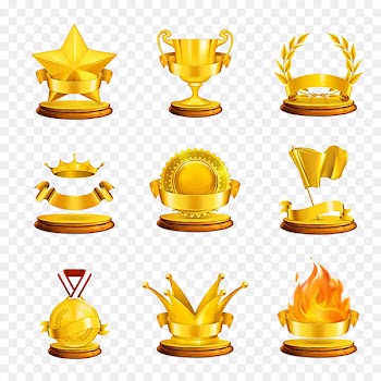 Award Royalty-free Clip art - Winning medals 
