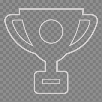 Award trophy icon - Transparent PNG & SVG vector