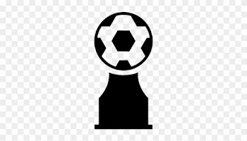 Award Trophy With Soccer Ball Vector - Soccer Trophy Logo
