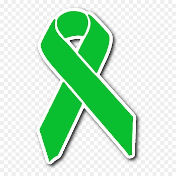 Awareness ribbon Green ribbon Purple ribbon - ribbon 