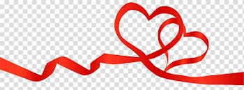 Awareness ribbon Heart , ribbon transparent background PNG clipart
