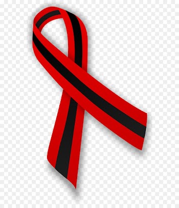 Awareness ribbon Intracranial aneurysm Black ribbon Purple ribbon - ribbon 