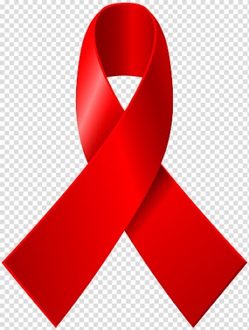 Awareness ribbon Red ribbon AIDS , clip transparent background PNG clipart