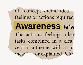 Awareness ripped dictionary, editable word | Free PSD - rawpixel