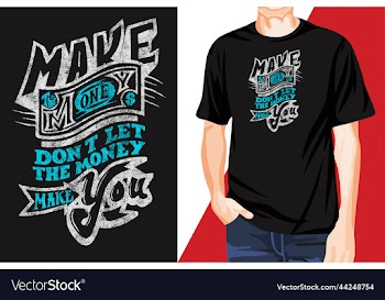 awesome eye-catchy typography t-shirt chest print