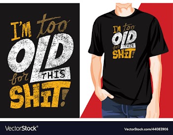 awesome eye-catchy typography t-shirt print