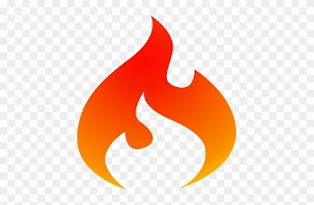 Awesome Flames Clipart Flame - Transparent Background Fire Icon