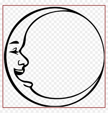Awesome For U Triple Moon Symbol Outline Clipart To - Roses Clipart Black And White