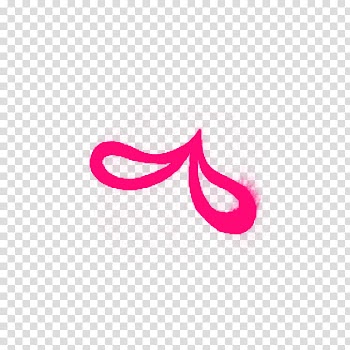 Awesome, pink abstract illustration transparent background PNG clipart