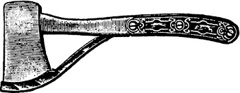 Axe - Hunting vintage illustrations vector