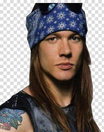 Axl Rose transparent background PNG clipart