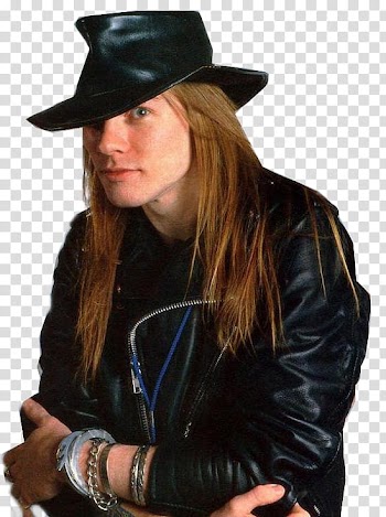 Axl Rose transparent background PNG clipart
