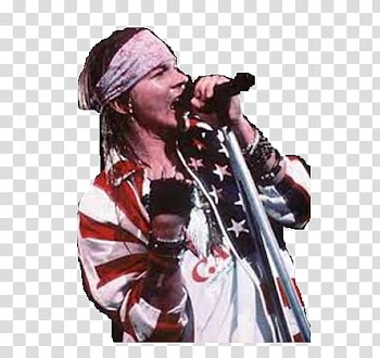Axl Rose  transparent background PNG clipart