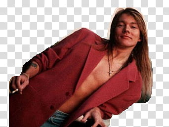 Axl Rose transparent background PNG clipart