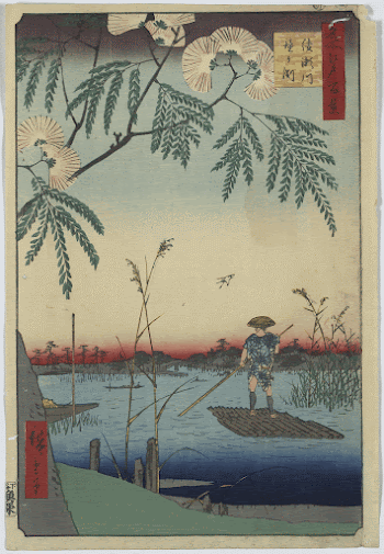 Ayasegawa kanegafuchi. Original from the Library | Free Photo - rawpixel