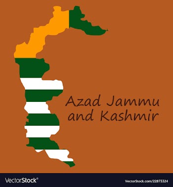 Azad kashmir province of pakistan islamic vector image