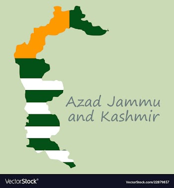 Azad kashmir province of pakistan islamic vector image