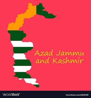 Azad kashmir province of pakistan islamic vector image