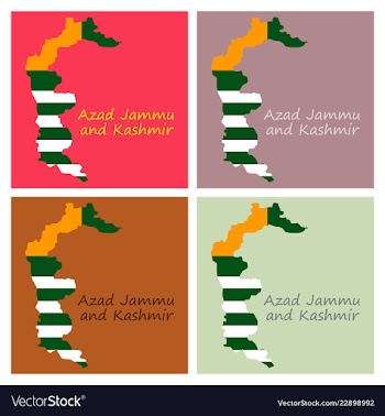Azad kashmir province of pakistan islamic vector image